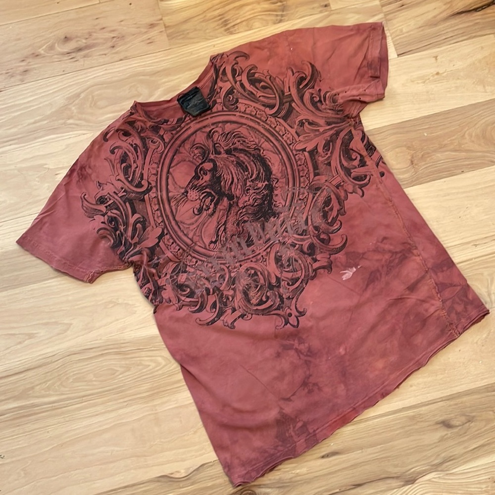 Symbolic T-shirt in red sz Large